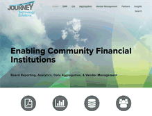 Tablet Screenshot of journeytechnologysolutions.com